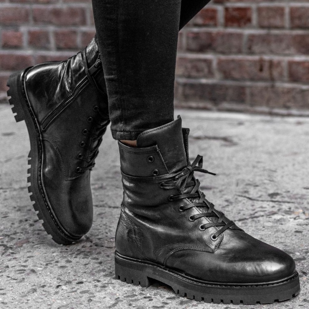 Thursday Boot Company Black Combat Boots